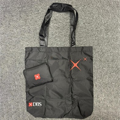 Foldable polyester shopping bag -  DBS